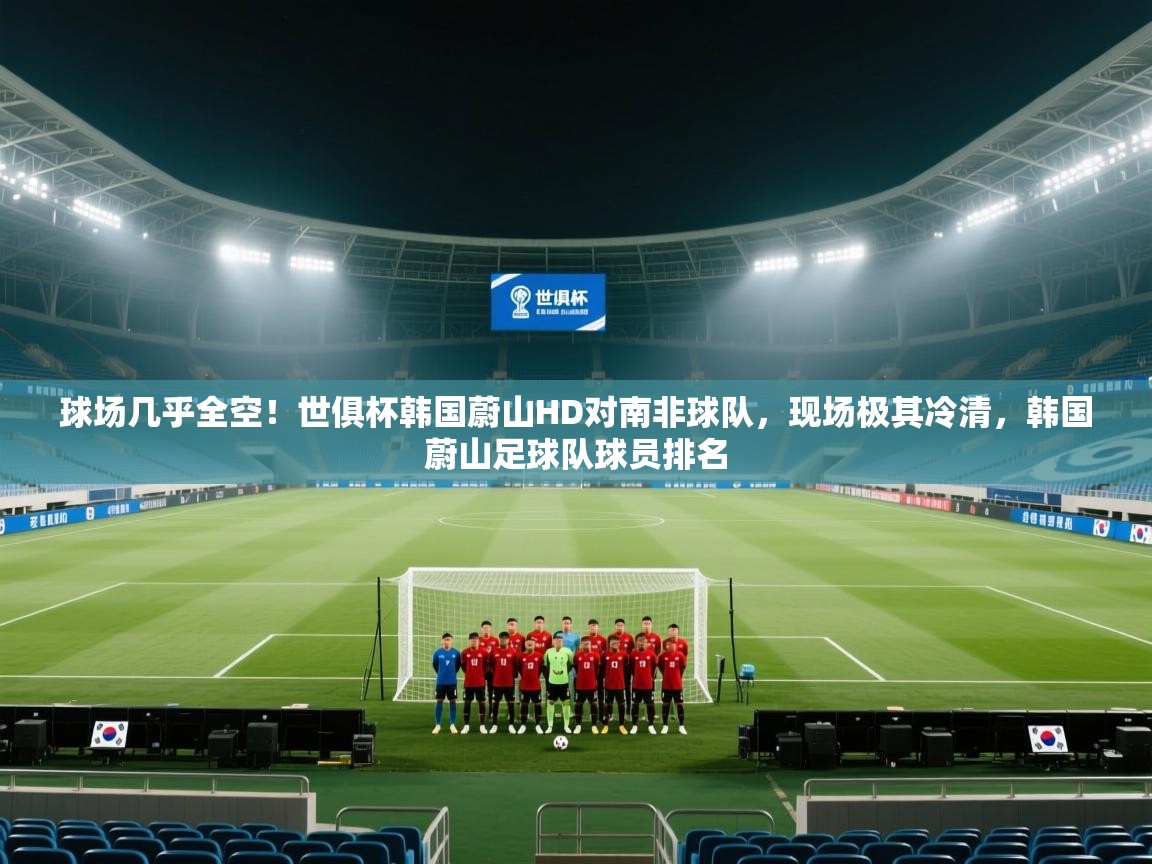 球场几乎全空！世俱杯韩国蔚山HD对南非球队，现场极其冷清，韩国蔚山足球队球员排名
